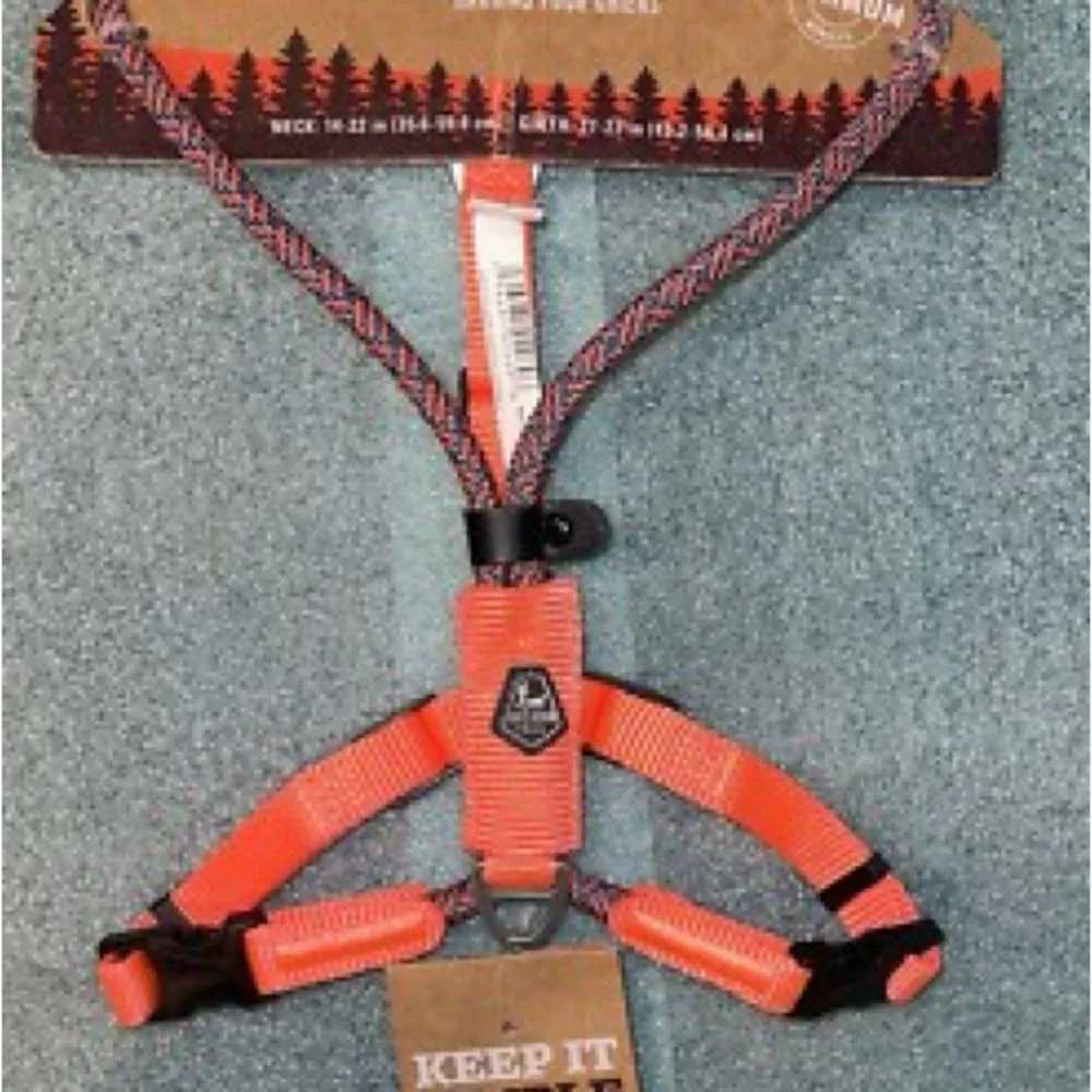 NWT ARCADIA TRAIL DOG HARNESS. Rope Max Mobility Sz S Neck 14-22” Girth 17-23”